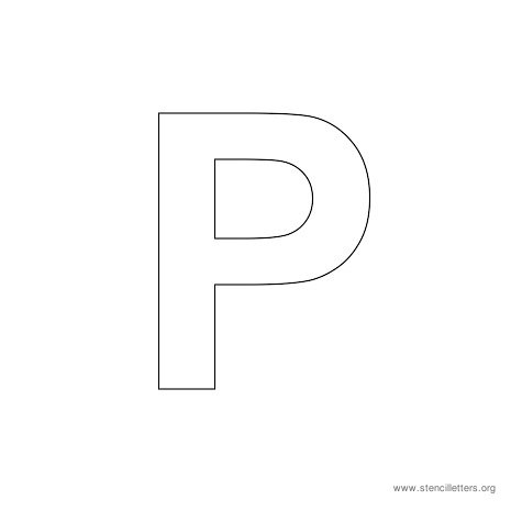 uppercase arial stencil letter p uppercase arial stencil letter p