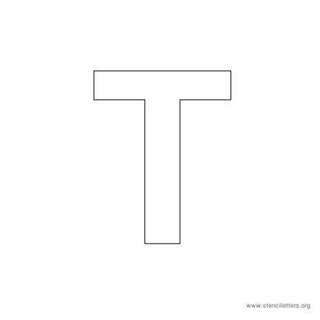 uppercase arial stencil letter t uppercase arial stencil letter t