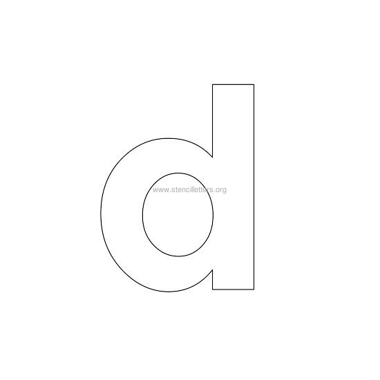 bold stencil letter d bold stencil letter d