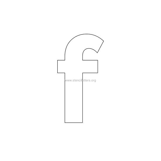 bold stencil letter f bold stencil letter f