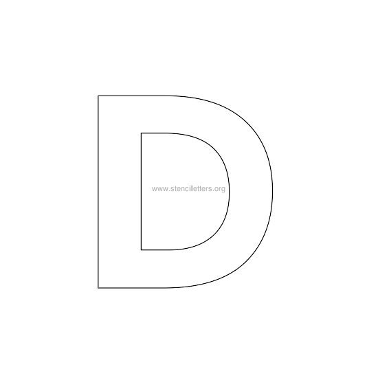 bold stencil letter d bold stencil letter d