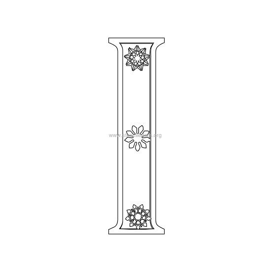 christmas stencil letter i christmas stencil letter i